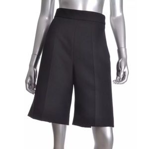 MARC JACOBS High Waist Black Dress Shorts